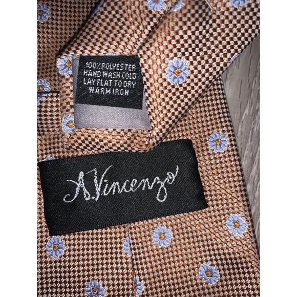 Set of 5 Men's Floral Tie Set Multicolor Designer Business Formal 5 Pc - Picture 3 of 13